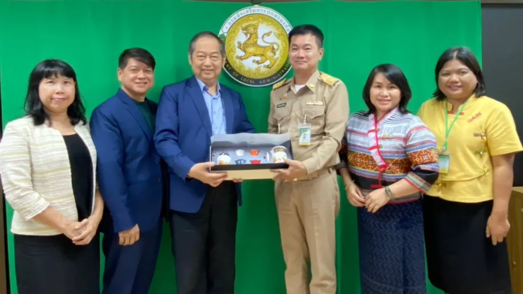 ภารกิจการประชุมหารือความร่วมมือทางวิชากับกรมส่งเสริมการปกครองส่วนท้องถิ่น กระทรวงมหาดไทย
