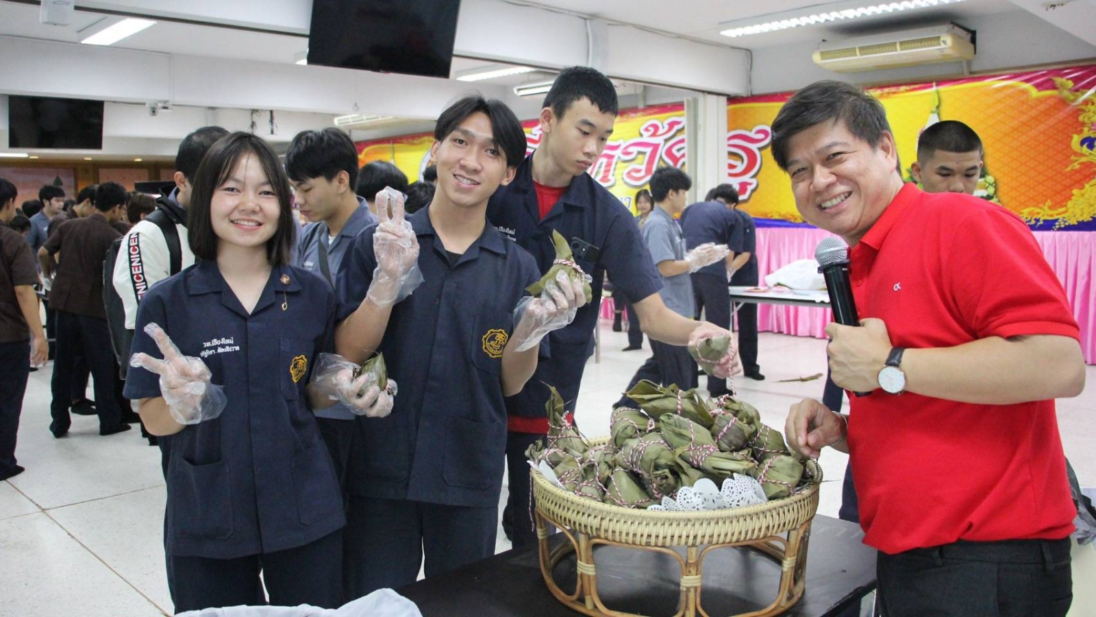 กิจกรรมเทศกาลบะจ่าง(端午节）